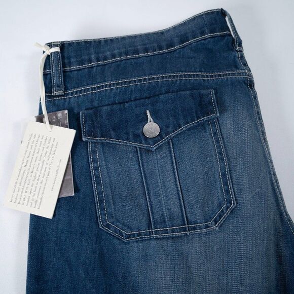 Henry & Belle Lila Flare with Flap Jeans Size 31 - New with Tags - Picture 12 of 13